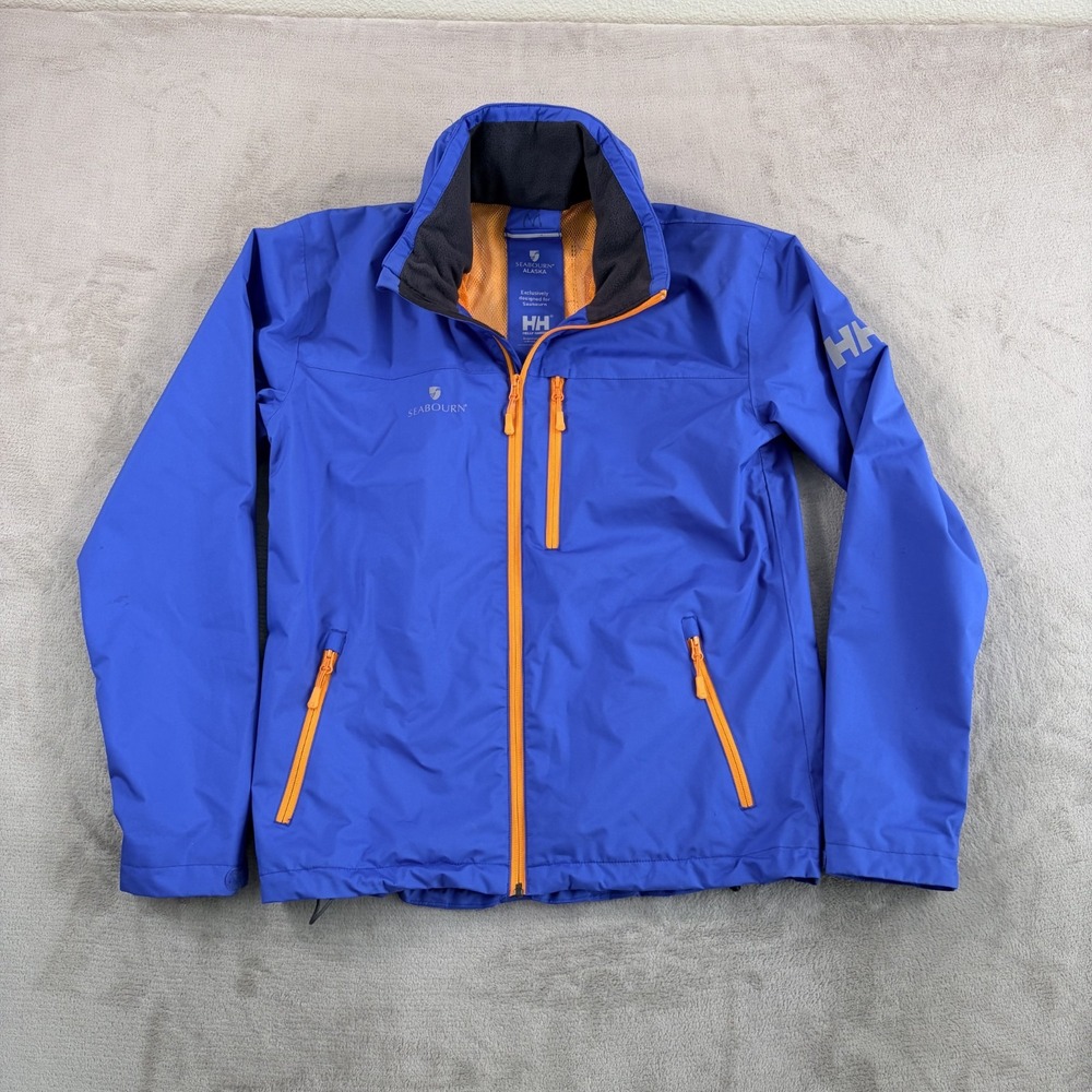 Helly Hansen Seabourn Alaska Crew Hooded Jacket Men Medium Waterproof Hellytech